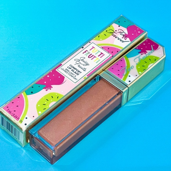 ๐ $13 - Show Me Your Coconuts Too Faced Tutti Frutti Juicy Fruits Lip Glaze - Picture 1 of 9